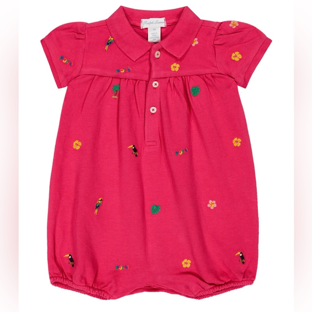 POLO RALPH LAUREN KIDS BABY ROMPER